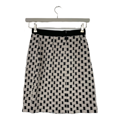 COS wool mix skirt, sand | woman S