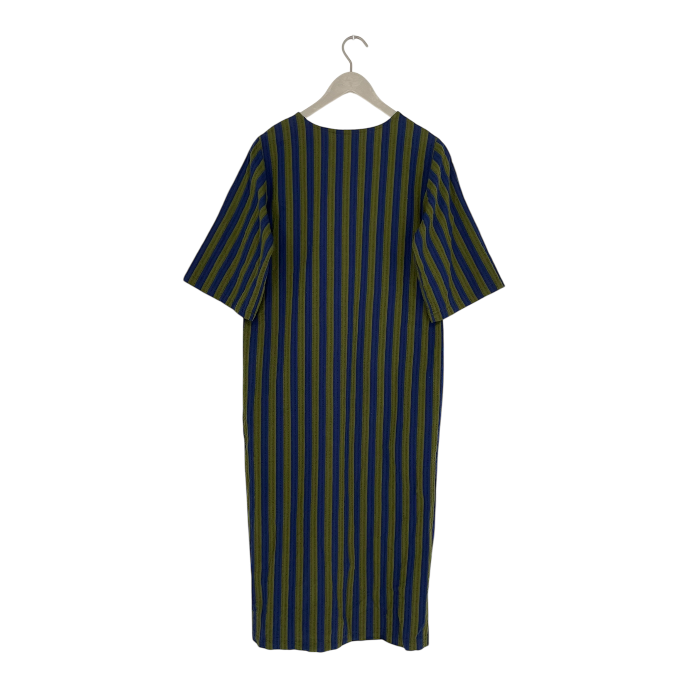 Mainio woven dress, blue/green | woman S
