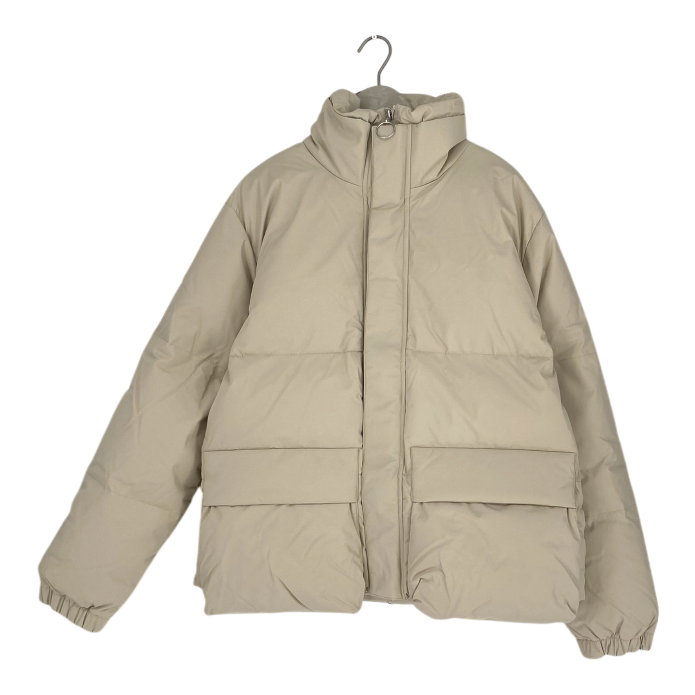 Embassy of Bricks and Logs Novelty puffer jacket, sand | unisex L