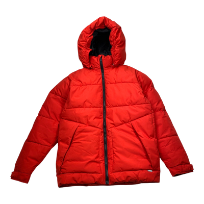 Reima osteri puffer jacket, red | 152cm