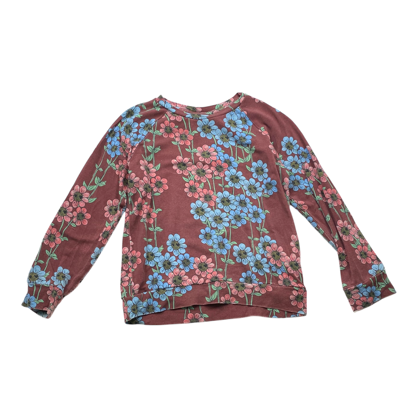 Mini Rodini shirt, flower | 104/110cm