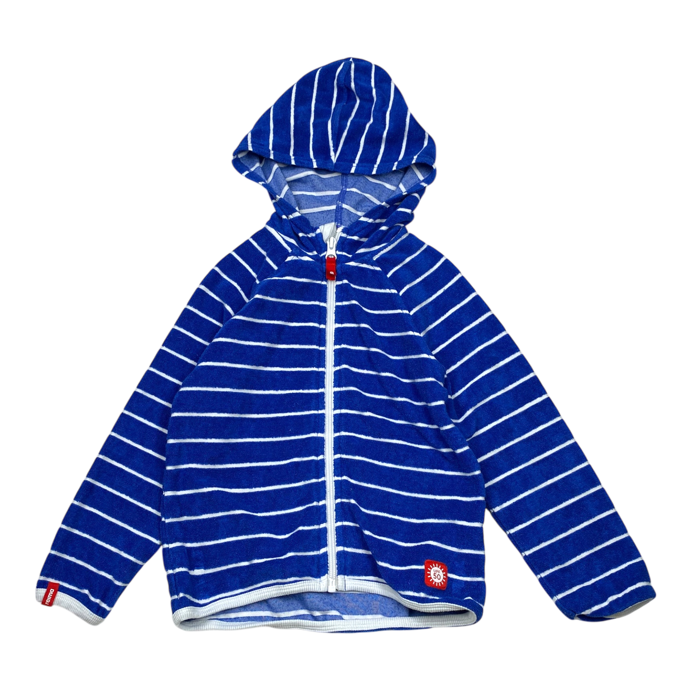 Reima hafen UV zip hoodie, blue | 104cm