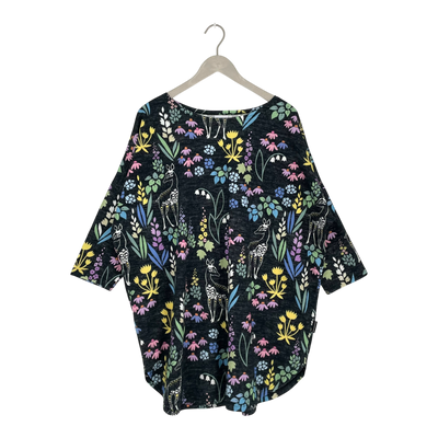 Versonpuoti tunic dress, flowers | woman 2XL
