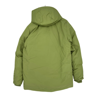Embassy of Bricks and Logs haddock parka jacket, moss green | unisex L