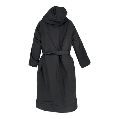 Embassy of Bricks and Logs flin flon puffer coat, black | woman S