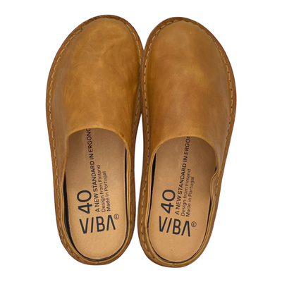 VIBAe Roma leather slippers, sunflower yellow | 40