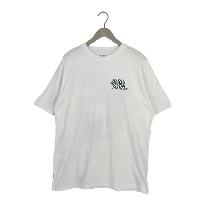 Makia logo t-shirt, white | unisex XL