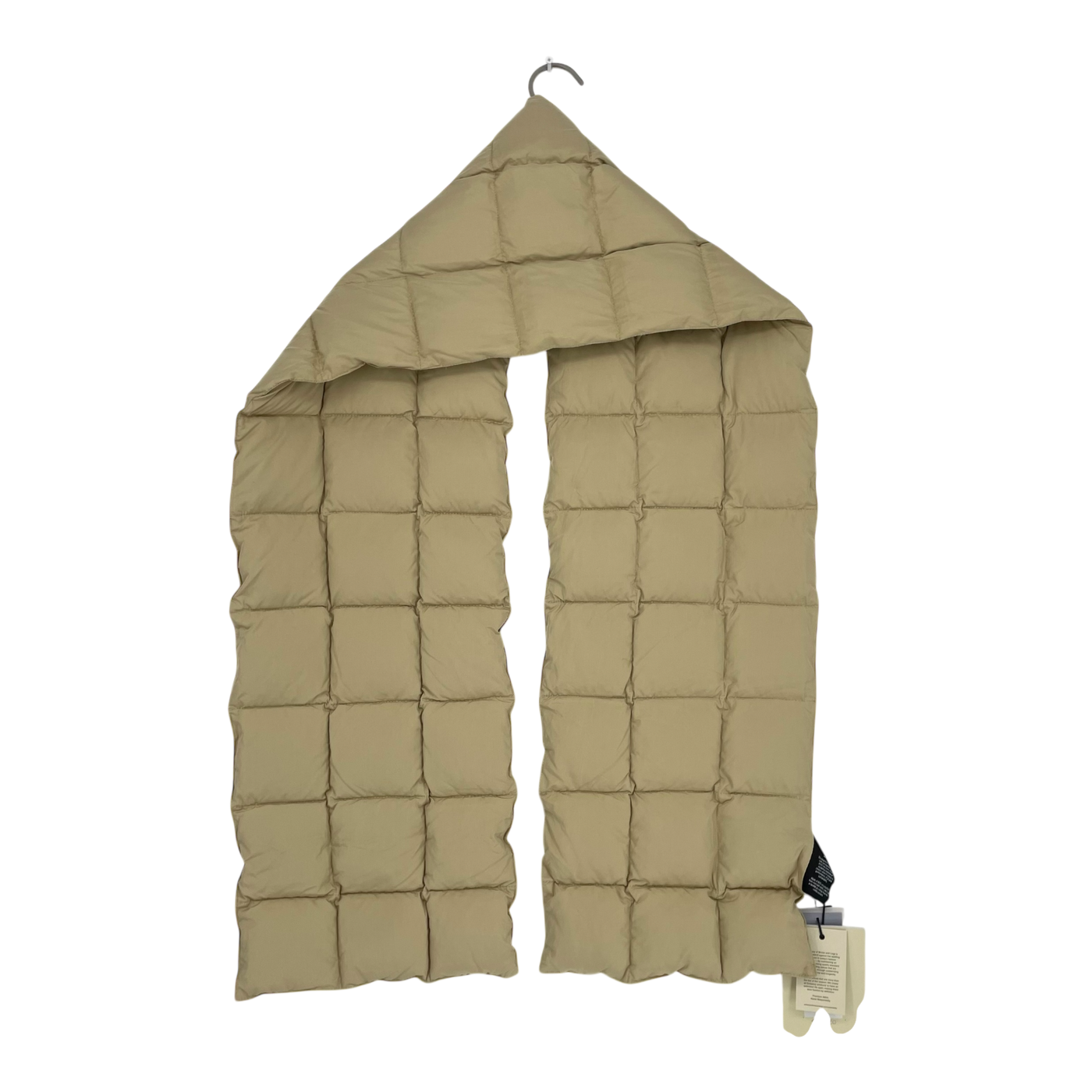Embassy of Bricks and Logs dubbo puffer scarf, sand
