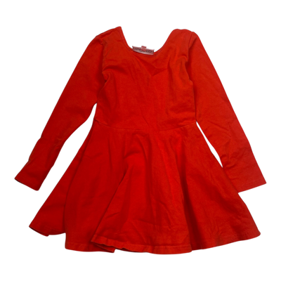 Gugguu frilla dress, red | 92cm