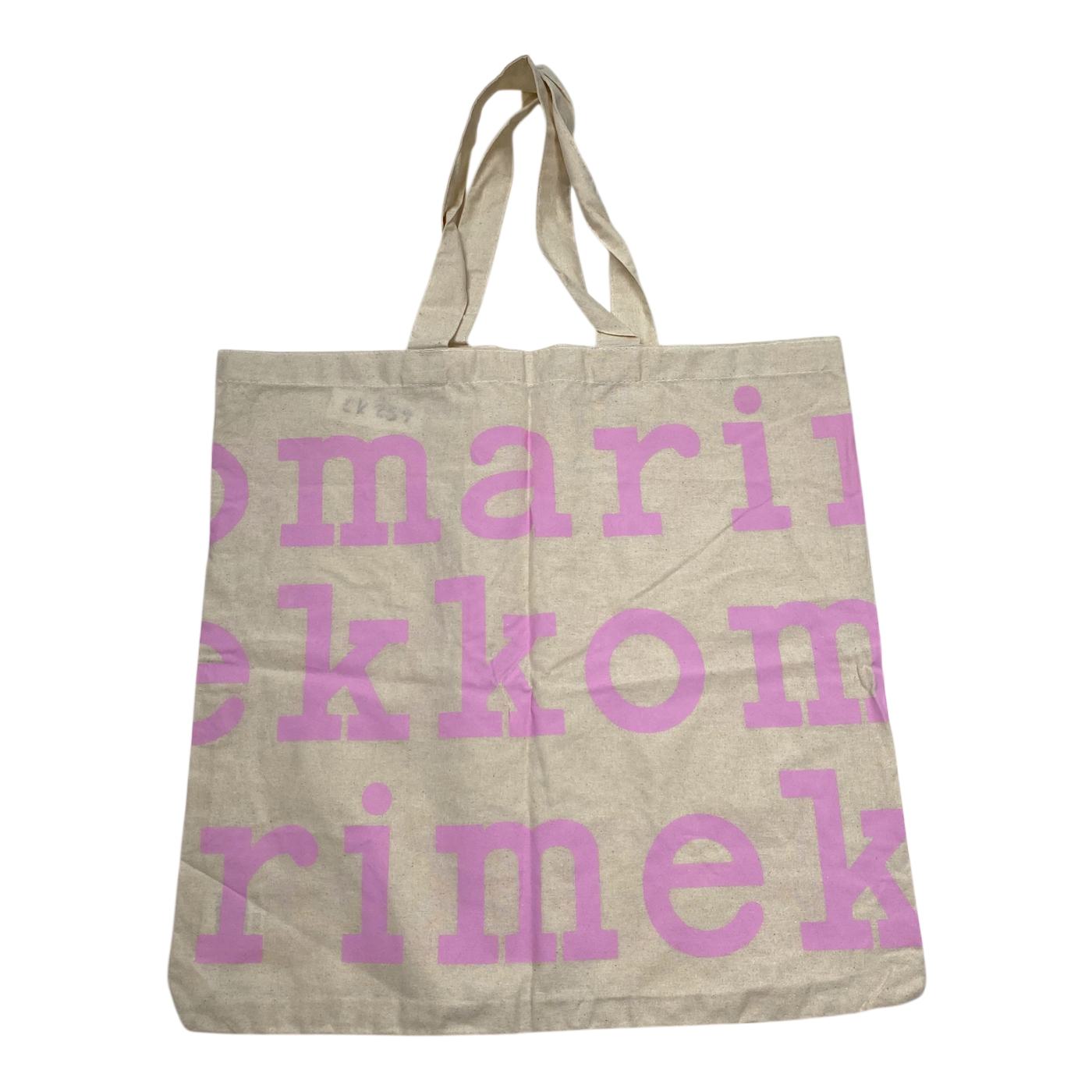 Marimekko logo bag, pink
