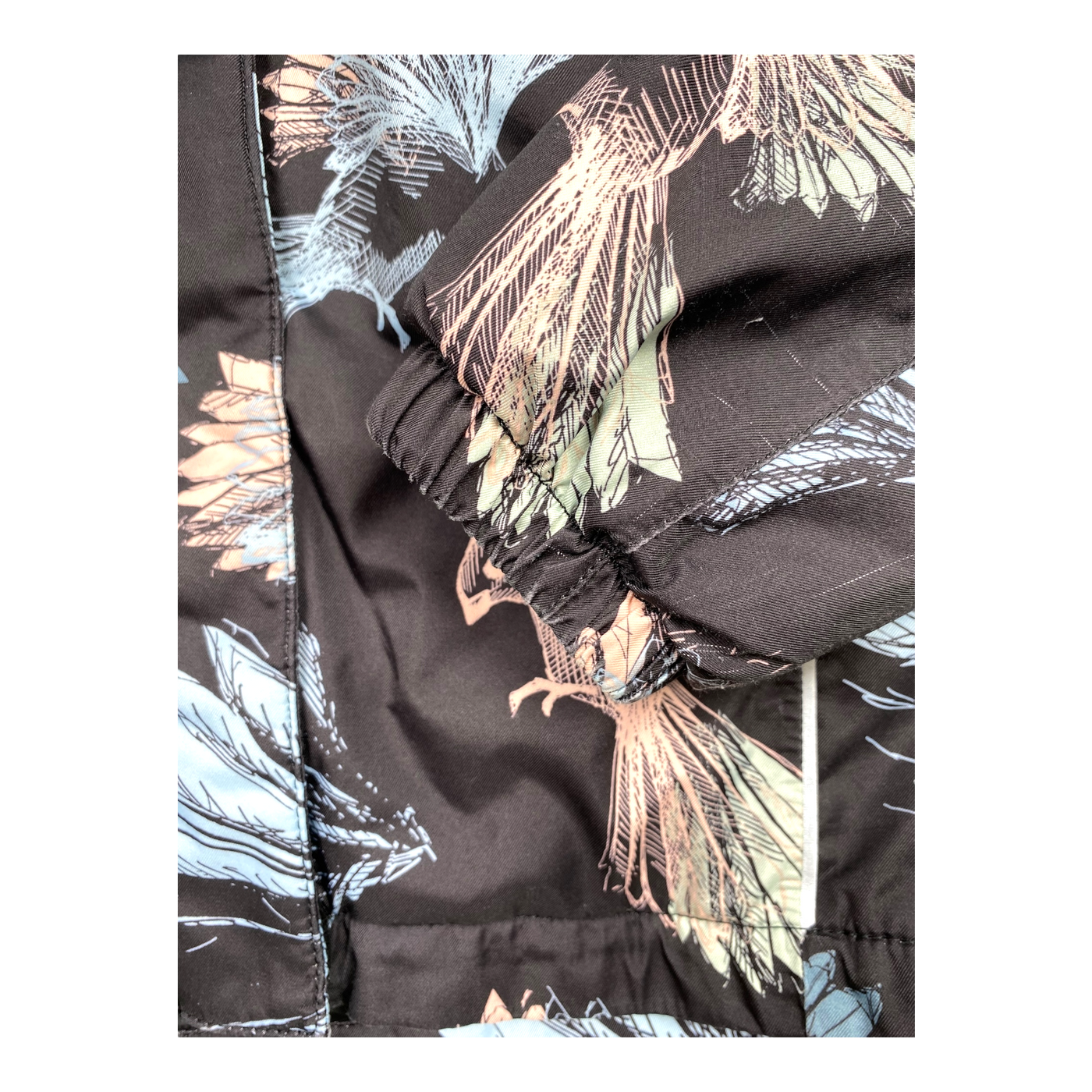Reima auhti winter jacket, birds | 140cm