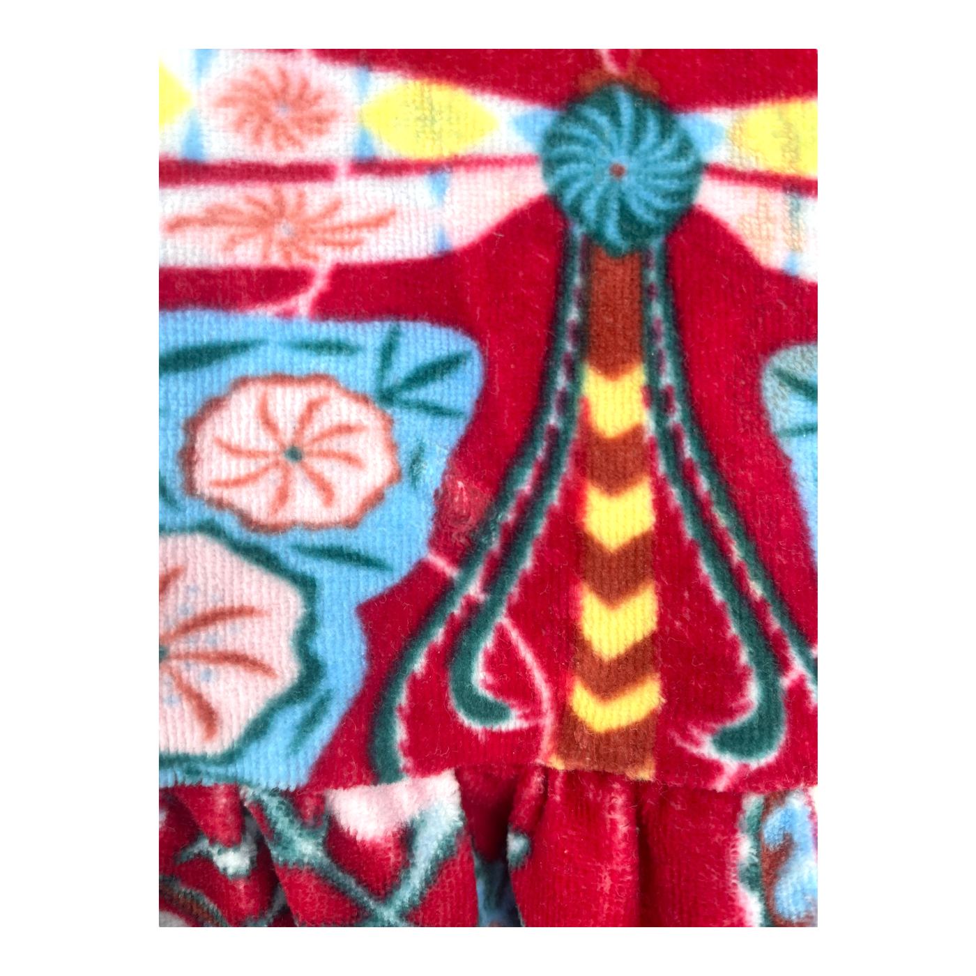 Reima samettiruusu dress, flowers | 122/128cm