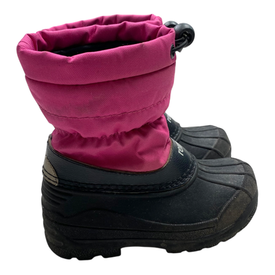 Reima nefar winter duck boots, deep pink | 29