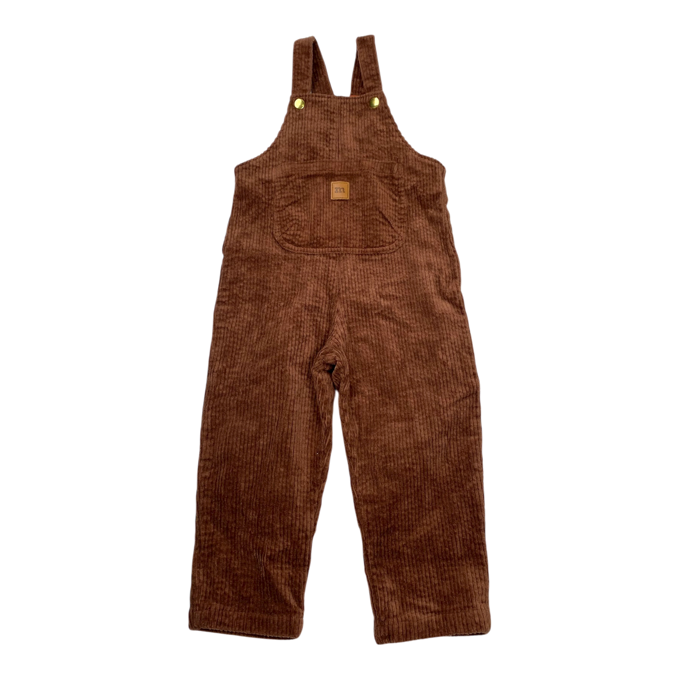 Metsola corduroy dungarees, brown | 98/104cm