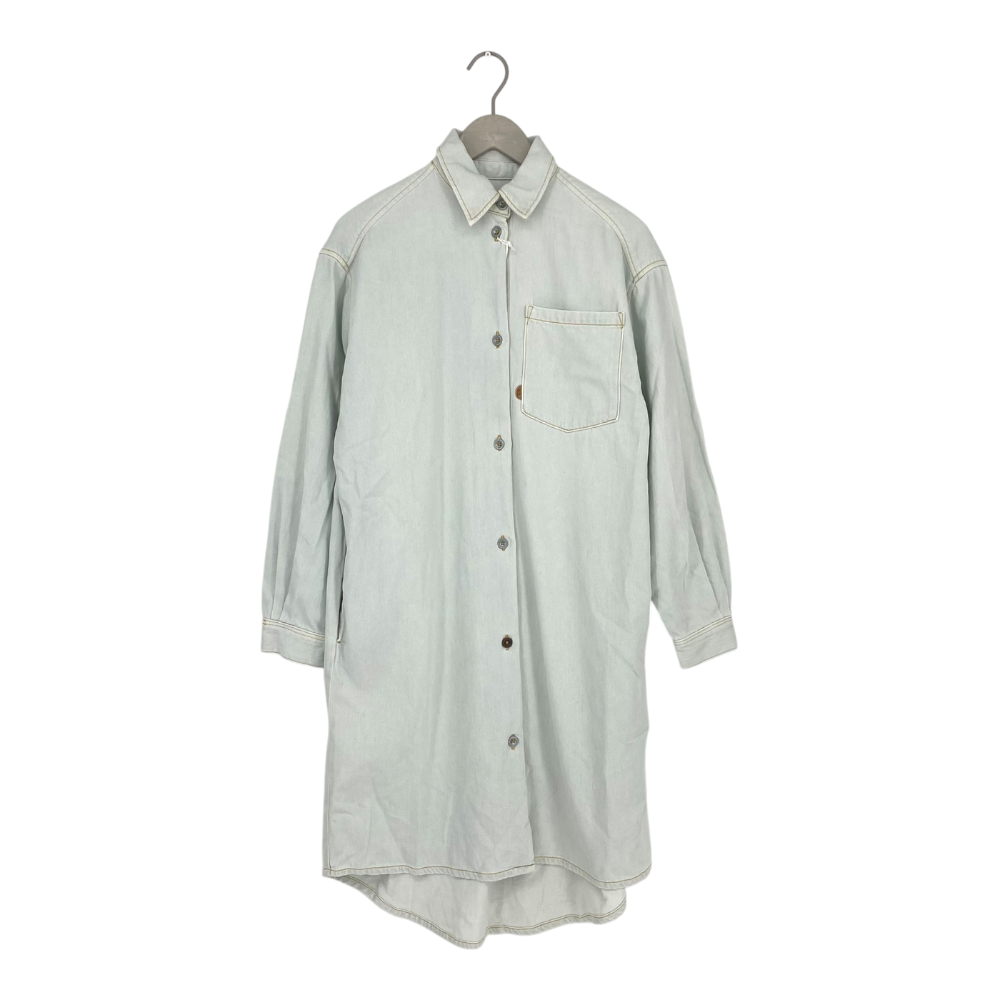 Mud Jeans ella denim dress, light denim | woman S