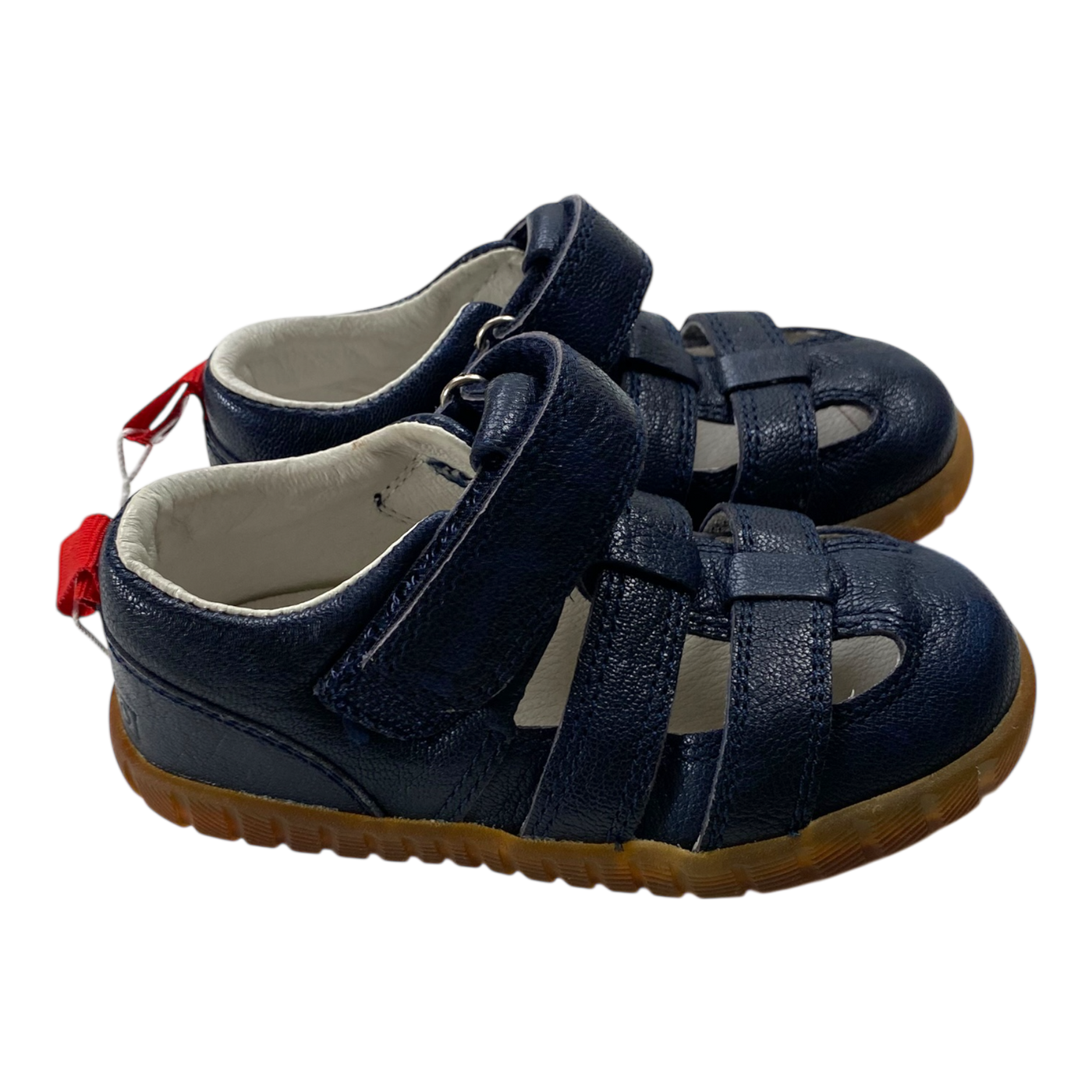 Reima leather sandals, navy blue | 23