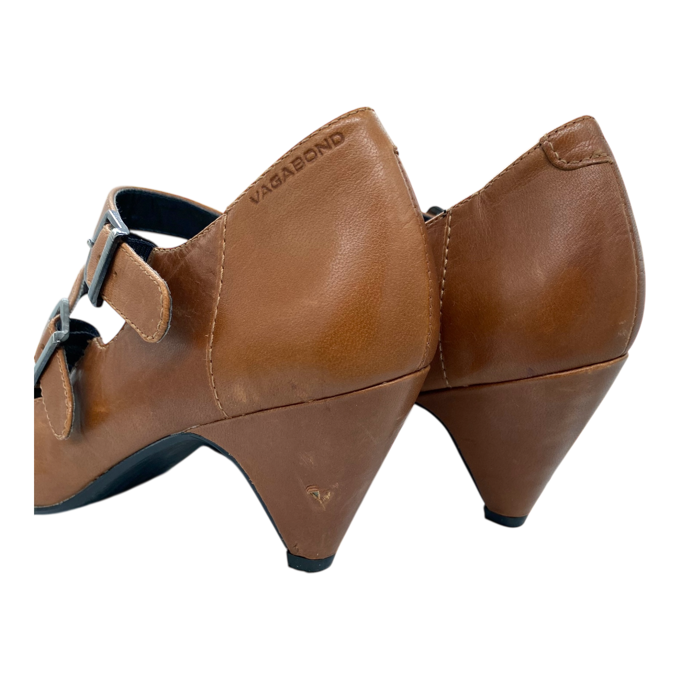 Vagabond leather heels, brown | 37