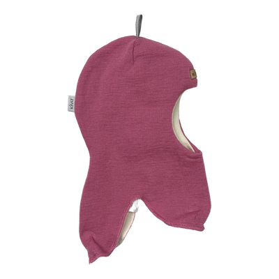 Kivat wool balaclava, pink | 1y