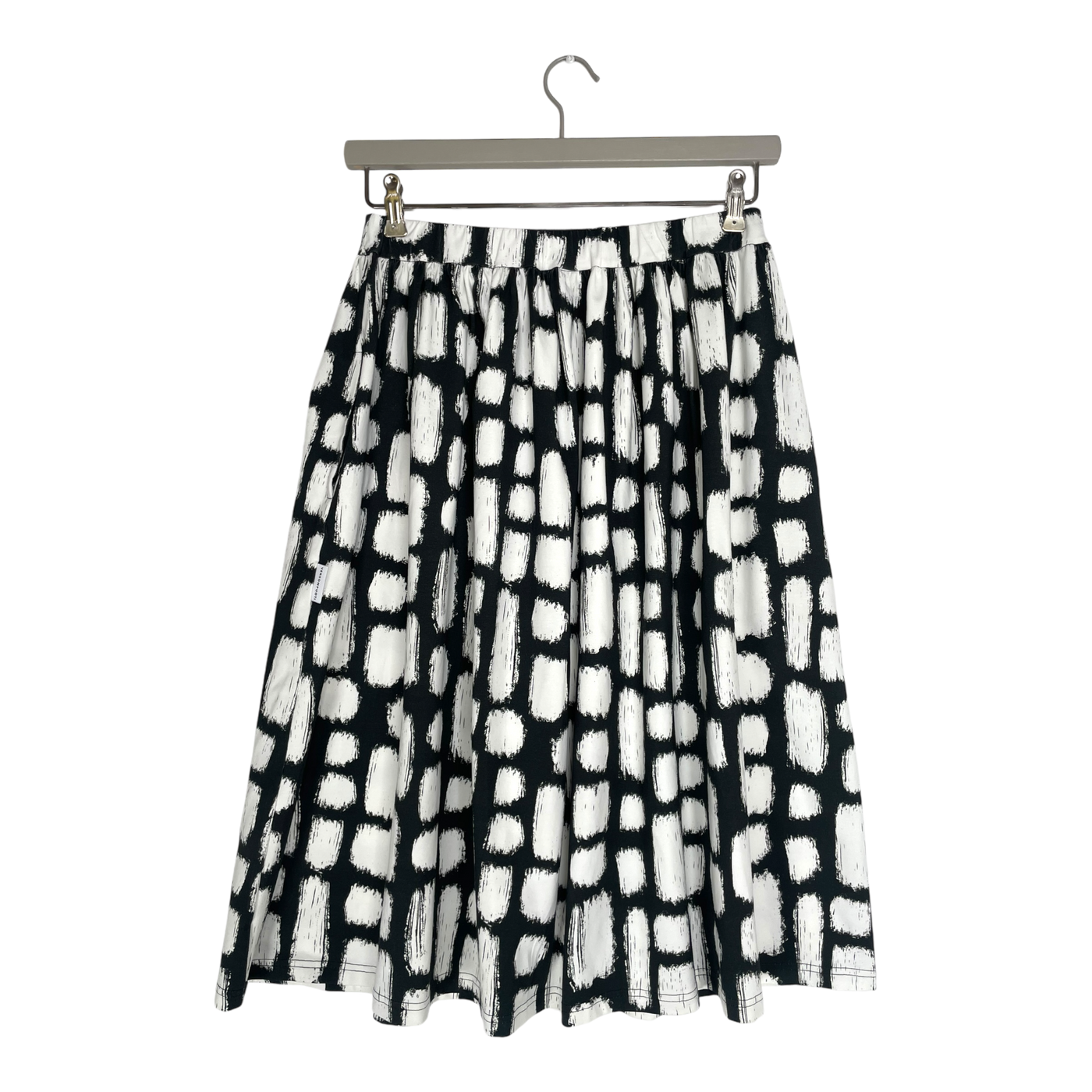 Versonpuoti tricot skirt, black and white | woman S