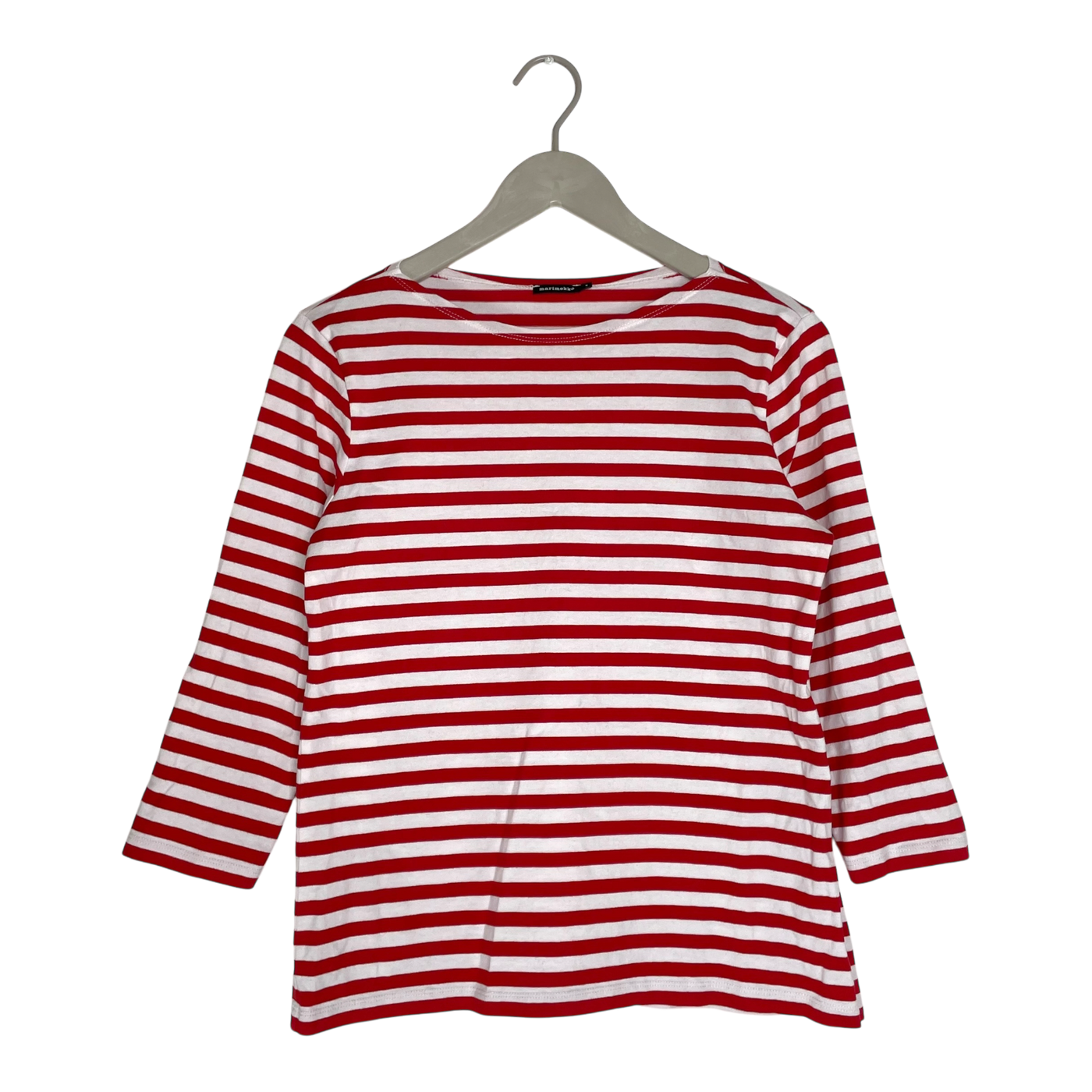 Marimekko ilma stripe shirt, red/white | woman M