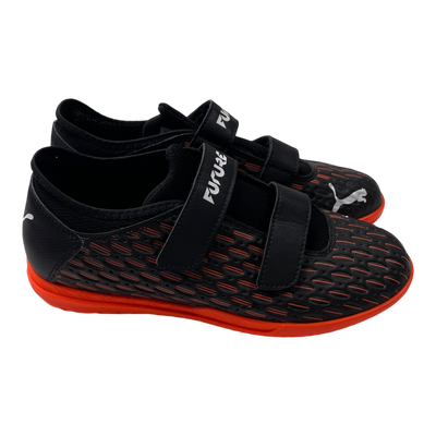 Puma Future kids sport shoe, black and orange | 37