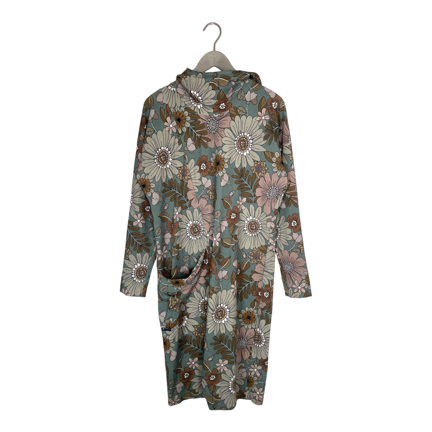 Ommellinen hoodie dress, flower | woman XL