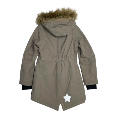 Molo peace winter parka, tan | 146cm