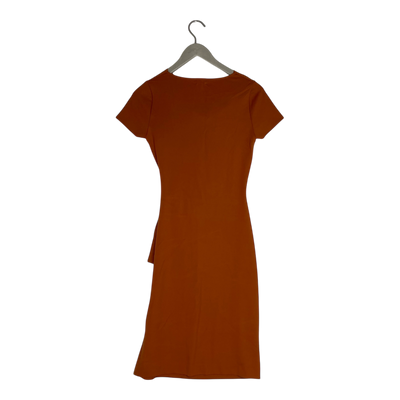 Residus t-shirt dress, carrot orange | woman XS