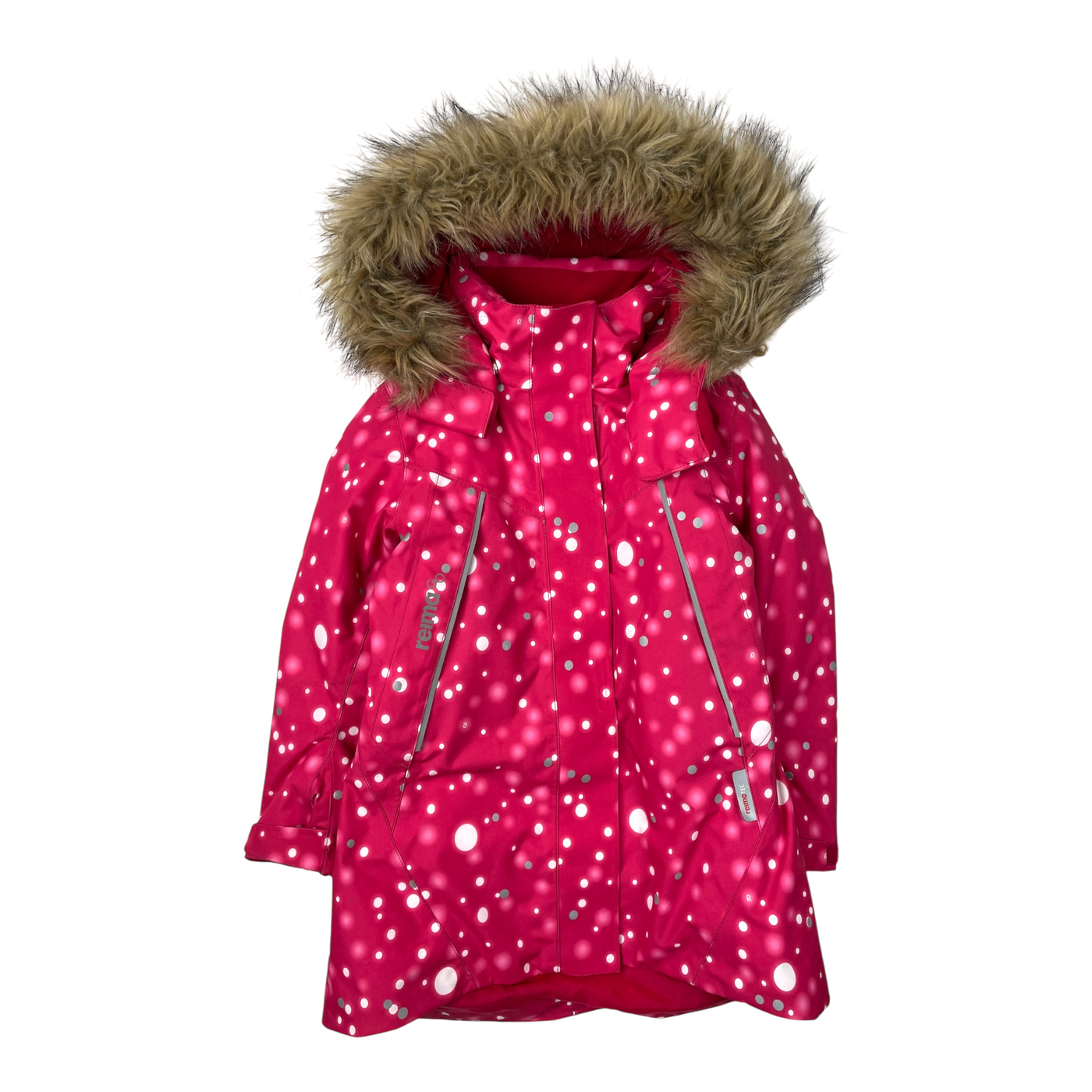 Reima silda winter jacket, cranberry pink | 110cm