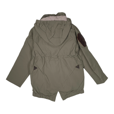 Molo helaine spring jacket, hunter green | 116cm