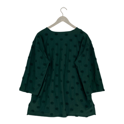 Aarre big dot tunic, green | woman L