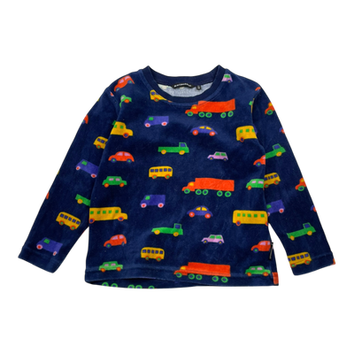 Marimekko terry shirt, cars | 92/98cm