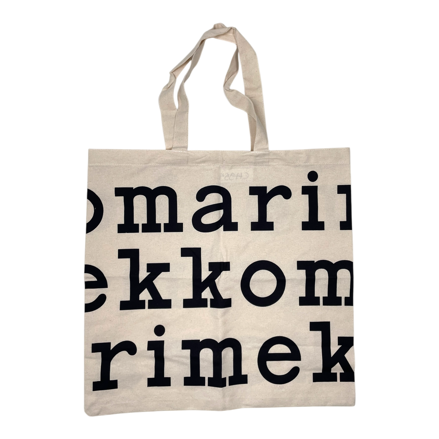 Marimekko logo bag, black | onesize