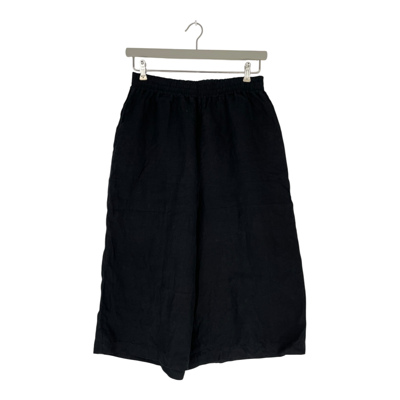 Papu linen culottes, black | woman M