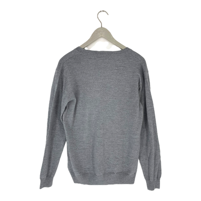 Makia merino cardigan, grey | man M