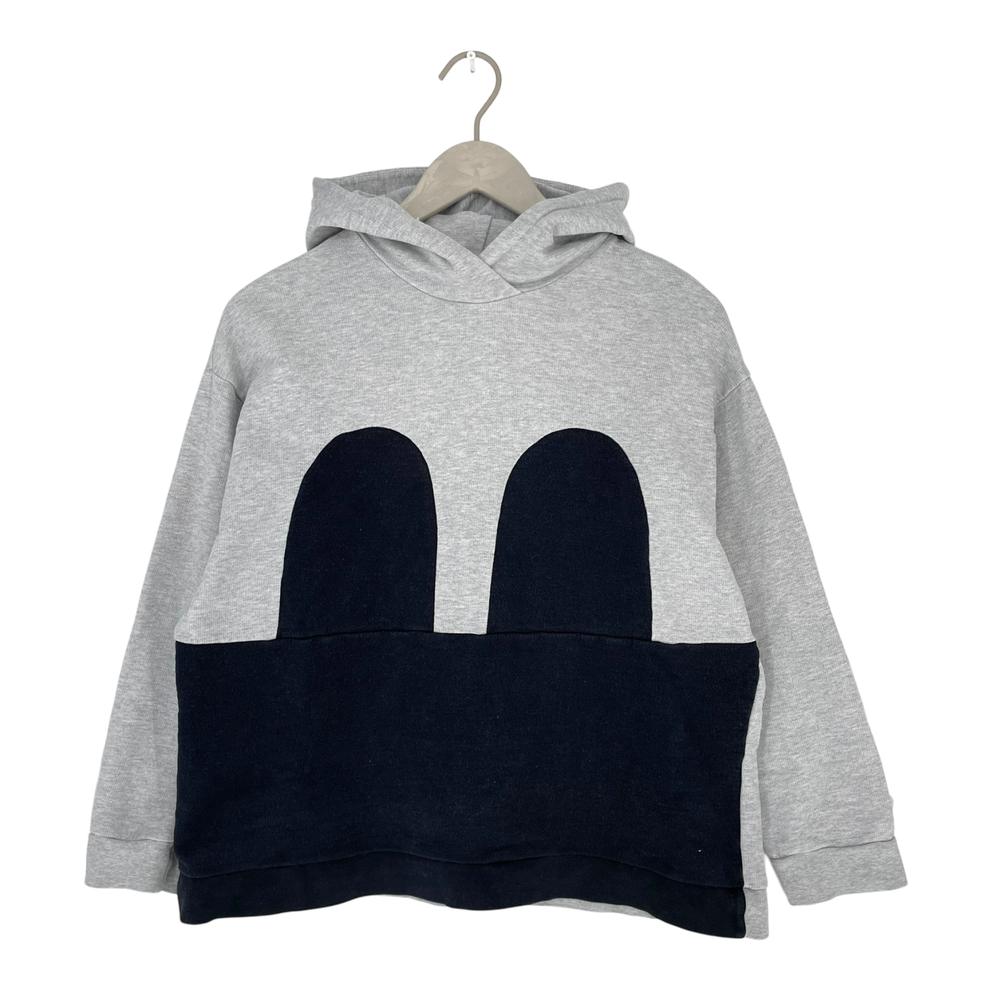 R/H Studio mickey hoodie, black/grey | woman S