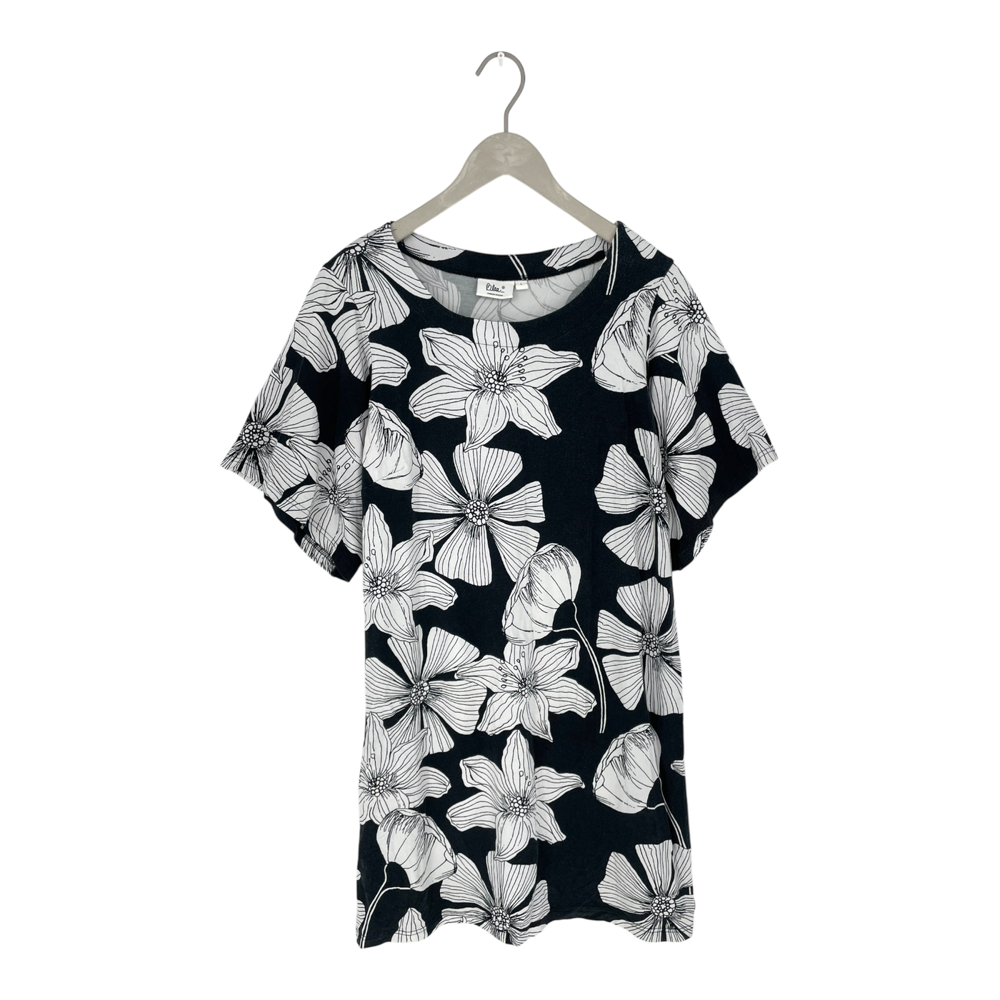 Blaa tunic dress, flowers | woman L