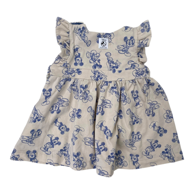 Polarn O. Pyret tricot dress, mickey mouse | 62cm
