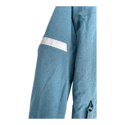 Polarn O. Pyret winter overall, teal blue | 116cm