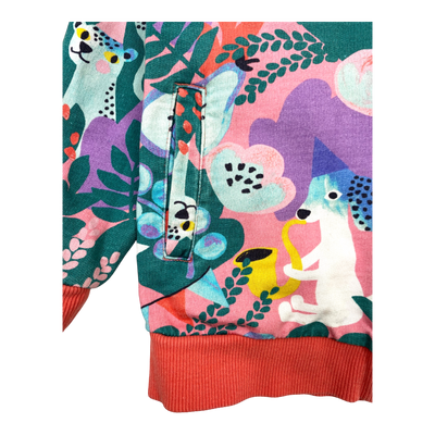 Reima suojaaja zip hoodie, animals | 92cm