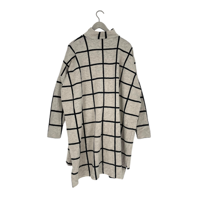 Papu knit tunic dress, squares | woman XL/XXL