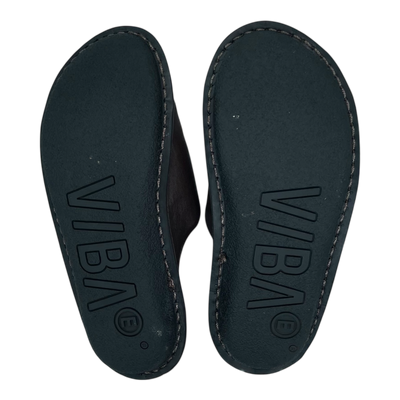 VIBAe Roma leather slippers, cocoa brown | 38