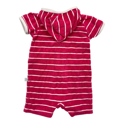 Reima oahu terry overall, stripes | 80cm