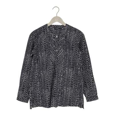 Marimekko lauren woven shirt , black/white | woman 36