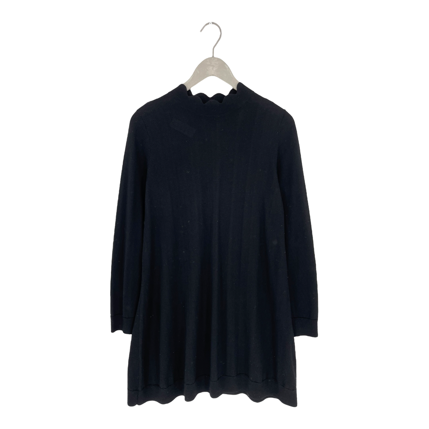 COS knit tunic dress, black | woman XS