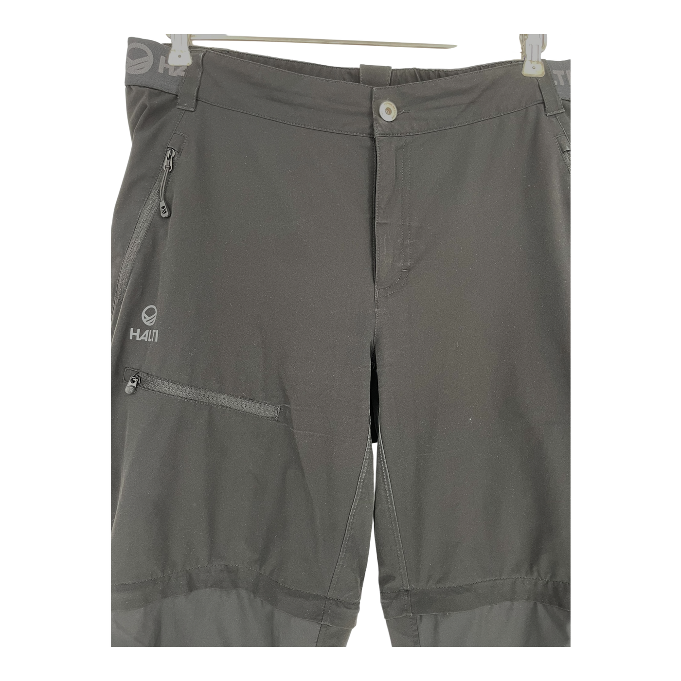 Halti zip-off pants, black | woman 42
