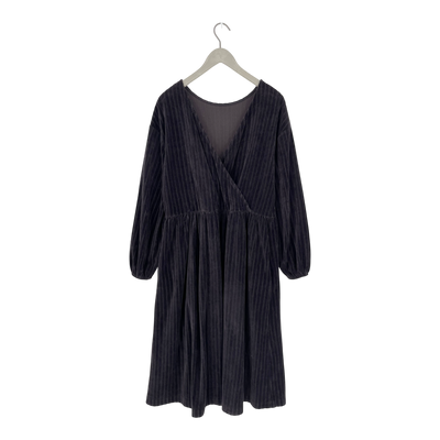 Mainio velour dress, dark blue | woman S/M