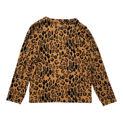 Mini Rodini basic grandpa shirt, leopard | 116/122cm