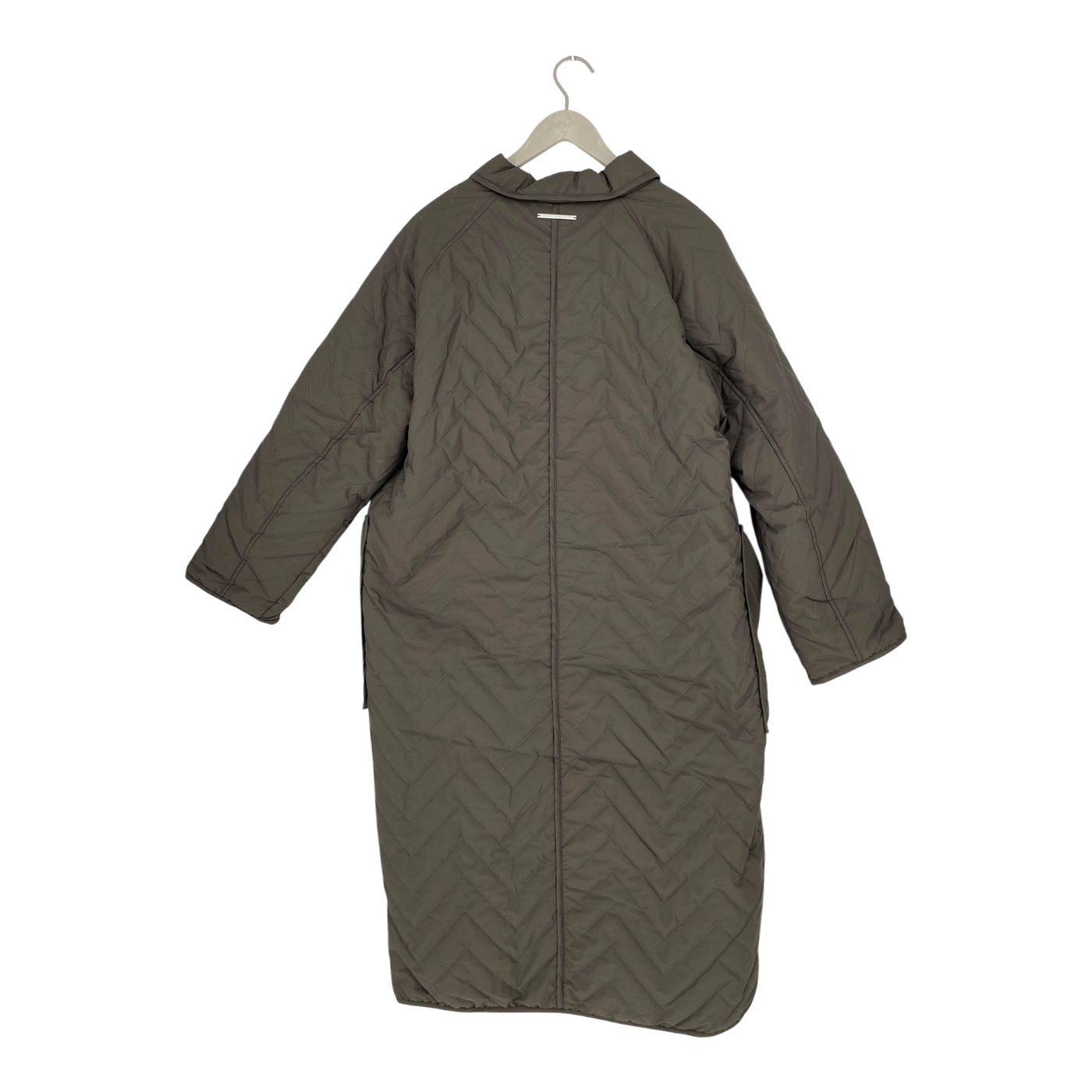 Embassy of Bricks and Logs nantes quilted coat, coffee | woman S