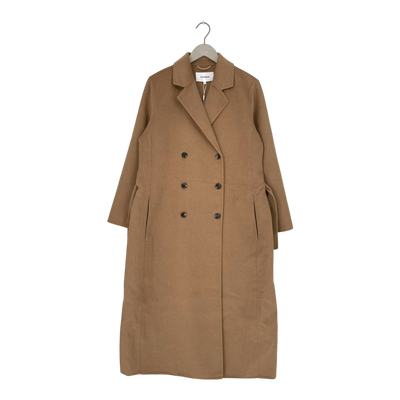 Soft Rebels rinaya  wool coat, tan | woman S